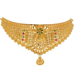 Golden Elegance 22kt Gold Choker Necklace