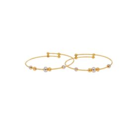 Tiny Tokens of Love 22kt Gold Baby Kada Collection