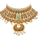 Royal Reminiscence Antique Gold Choker Set