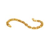 Majestic Men's Jewelry 22kt Gold Bracelet