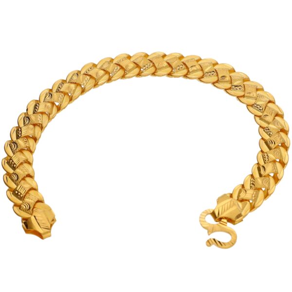 Luxury Elegance 22kt Gold Gents Bracelet