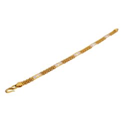 Customizable 22kt Gold ID Bracelet for Men