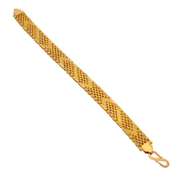 Regal 14kt Gold Byzantine Bracelet