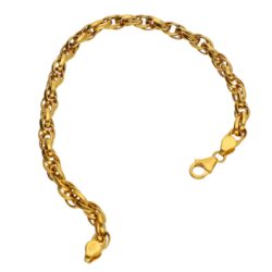 Timeless Style Men's 22kt Gold Bracelet